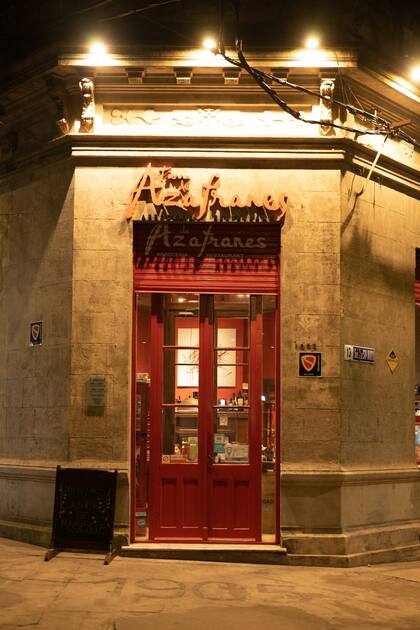 La fachada de Tierra de Azafranes.