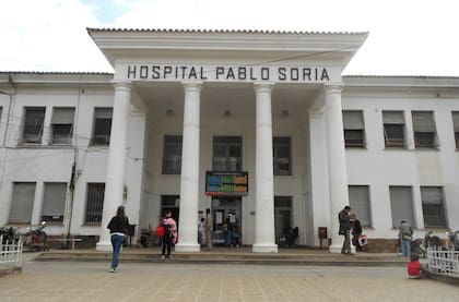 La fachada del Hospital Pablo Soria en la provincia de Jujuy
Foto: www.salud.jujuy.gob.ar