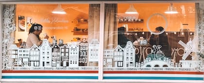 La fachada del local de San Isidro