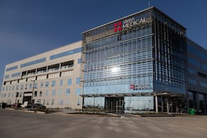 La fachada del nuevo Sanatorio Nordelta del Grupo Swiss Medical. Crédito: Swiss Medical.