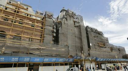 La fachada principal de la estación será puesta en valor