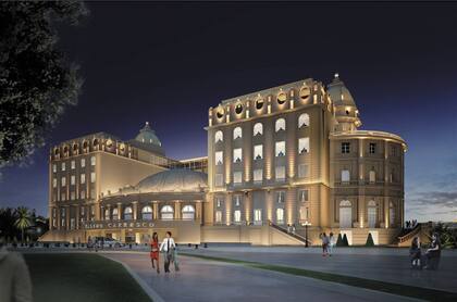 La fachada representó un desafío para los restauradores por la cantidad de cornisas y ornatos