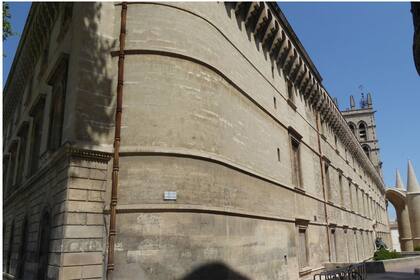 La facultad de Medicina, en Montpellier.