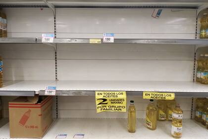 La falta de aceite viene desde hace tiempo