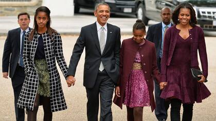 El agente le mostraba la casa a su amante cuando la familia Obama no se encontraba presente