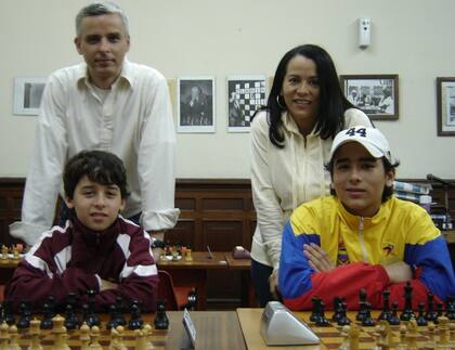 La familia Bassan y el ajedrez