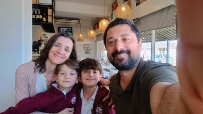 La familia de Fermín.