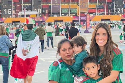 La familia de Andrés Guardado llevó a su niñera al Mundial de Qatar 2022