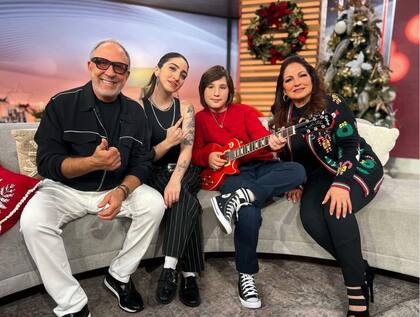 La familia de Gloria Estefan hizo un álbum navideño