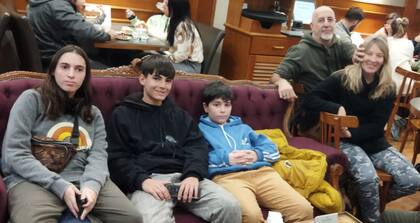 La familia de Kahia fue y es un sostén muy importante para ella.