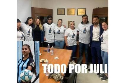 La familia de la jugadora del Club Atlético Argentino de Merlo se reunió con la AFA