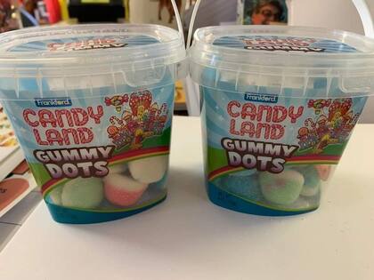 La familia de la pequeña sostiene que ingirió la marca de gomitas Candy Land Gummy Dots