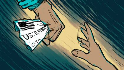 La familia de Laura perdió su oportunidad de entrar a Estados Unidos de manera legal