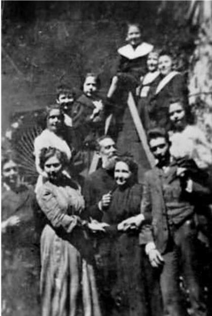 La familia de Nazaria Ignacia era numerosa; llegó a tener 16 hermanos