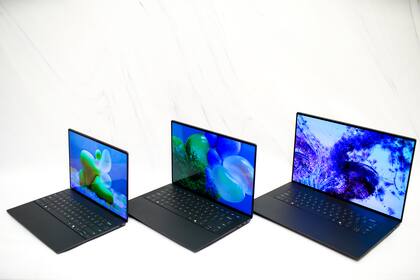 La familia de notebooks XPS de Dell presentadas en la CES 2024