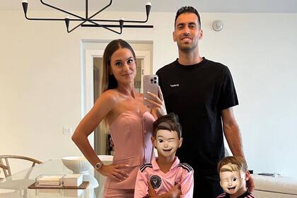 La familia de Sergio Busquets vivirá su cambio de vida en Miami junto con los Messi, con quienes comparten amistad hace muchos años