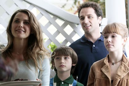 La familia de The Americans, protagonistas de la serie