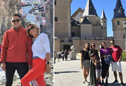 La familia de viaje descubrió las ventajas de ir de un destino a otro sin depender de hoteles