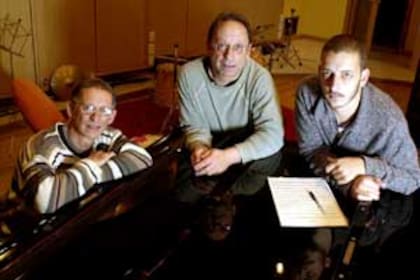 La familia Fattoruso: Hugo, Osvaldo y Francisco