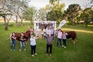 Limousin: el orgullo de la familia Lattanti por una consagración internacional