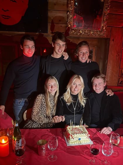 La familia Mazza Gravier, a pleno