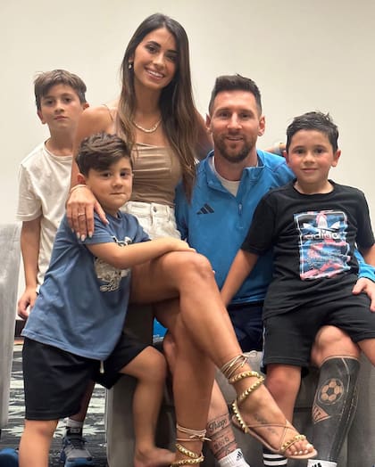 La familia Messi - Roccuzzo tendrá un nuevo capítulo de su vida en los Estados Unidos, con el pase de Leo a Inter Miami