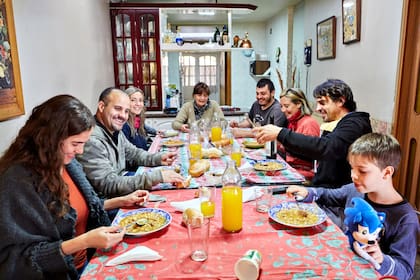 La alegría de los Pons, otra vez reunidos en Mendoza