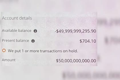 La familia se sorprendió cuando se encontró con una transacción a su cuenta bancaria que jamás hubiesen imagino en su vida