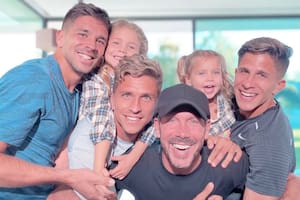 La desgarradora despedida de los hijos del Cholo Simeone a su abuelo