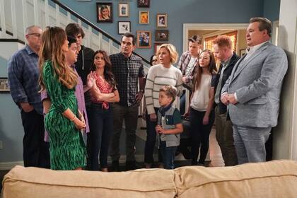La familia unida, en una imagen de la nueva temporada de la serie