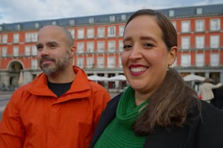 Son venezolanos, vivieron durante años en Florida y ahora se reinician en Madrid