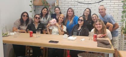 La familia y los amigos estuvieron a su lado incondicionalmente.