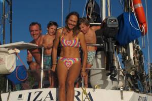 La familia zarpó el 26 de marzo de Club Sudeste, en San Isidro