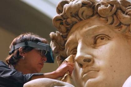 La famosa escultura del David de Miguel Ángel, de 1504, es un reflejo de cómo el Renacimiento interpretaba el arte de la Antigüedad