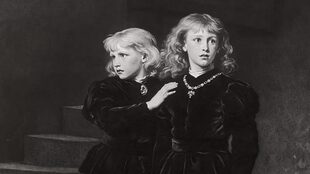The famous painting by John Everett Millais captures the moment when Edward V (right) and his brother the Prince of York have a fateful premonition in the Tower of London