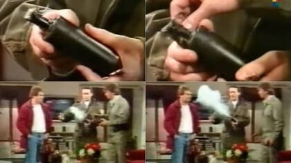 La fatídica escena de César Pierry con la granada: lo que debía ser un efecto de humo se transformó en una trampa mortal 