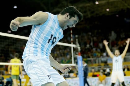 La felicidad argentina en la final ante Brasil