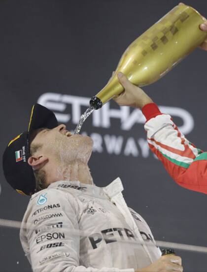 La felicidad de Rosberg