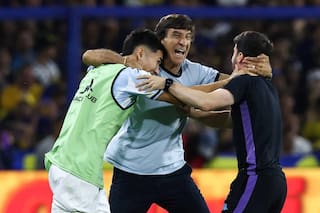 La euforia de Costas tras la victoria de Racing y antes de la final: qué dijo sobre el cambio de Zeballos