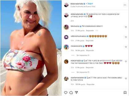 La felicidad de Debóra D'Amato al anunciar la llegada de su segundo hijo (Foto: Instagram @deboradamato)
