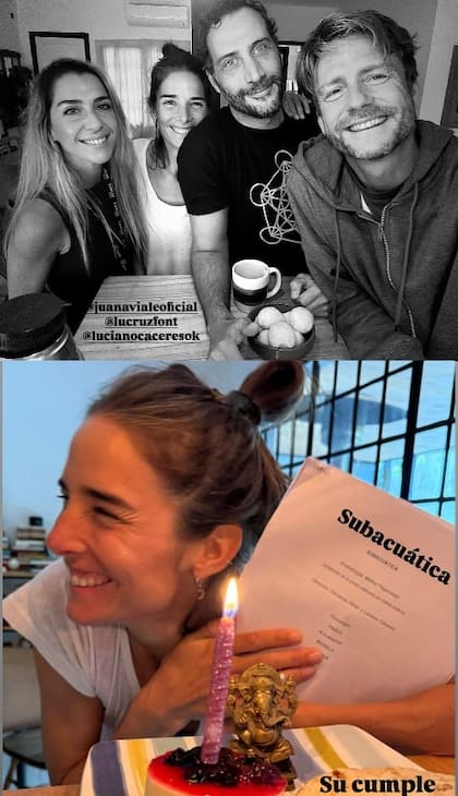 La felicidad de Juana Viale por su nuevo proyecto laboral en el día de su cumpleaños