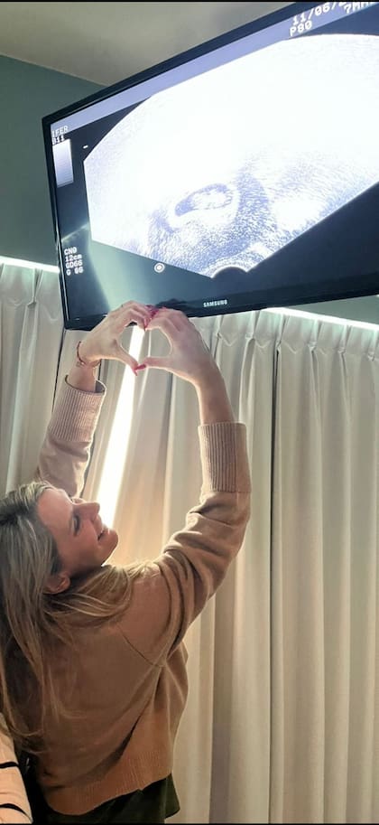 La felicidad de Rocío Marengo al ver a su hijo