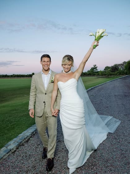 La felicidad en el rostro de Schwartzman y De Martino