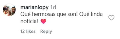 La felicitación de los usuarios en las redes sociales