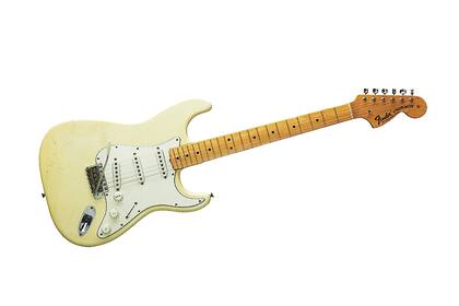 La Fender Stratocaster que Hendrix usó en Woodstock en 1968