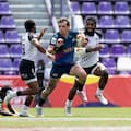 El extraordinario try de Los Pumas 7s: corrida endemoniada de González Rizzoni y asistencia al Rayo Moneta
