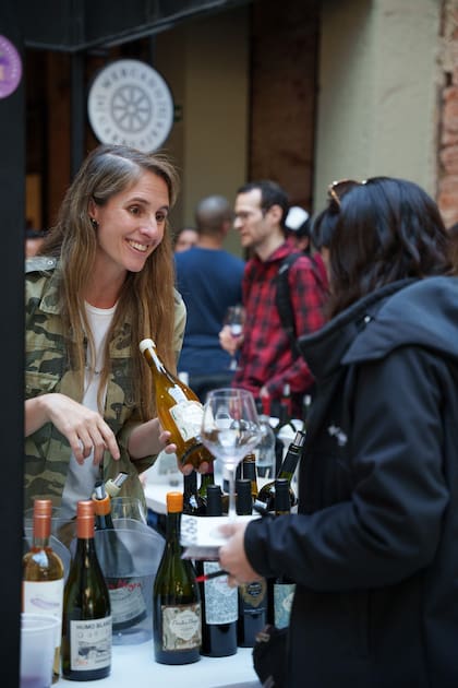 La feria del Vino de Slow Food en el Parque de la Estacin