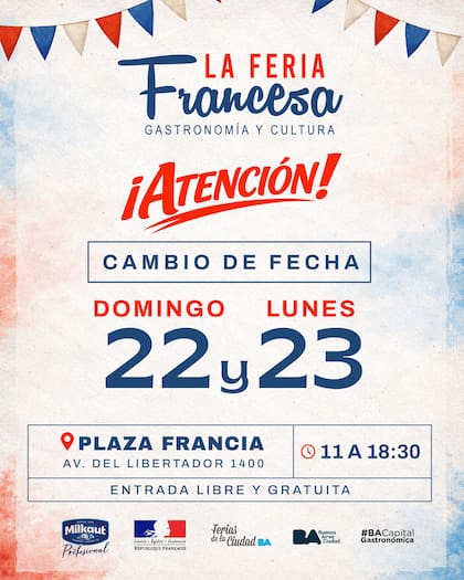 La Feria Francesa vuelve con todo: boulangerie, pâtisserie, quesos, chocolates y muchísimas delicias más que te esperan para un recorrido inolvidable