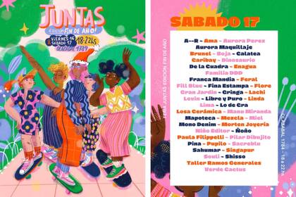 La feria mensual Juntas se hace en el espacio Quetrén Quetrén y en diciembre reúne a 68 proyectos en dos días.