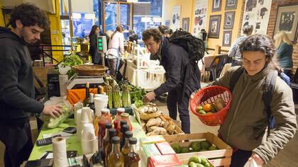 La feria orgánica San Telmo Verde, con productos premium